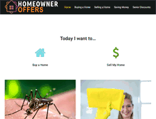 Tablet Screenshot of homeowneroffers.com